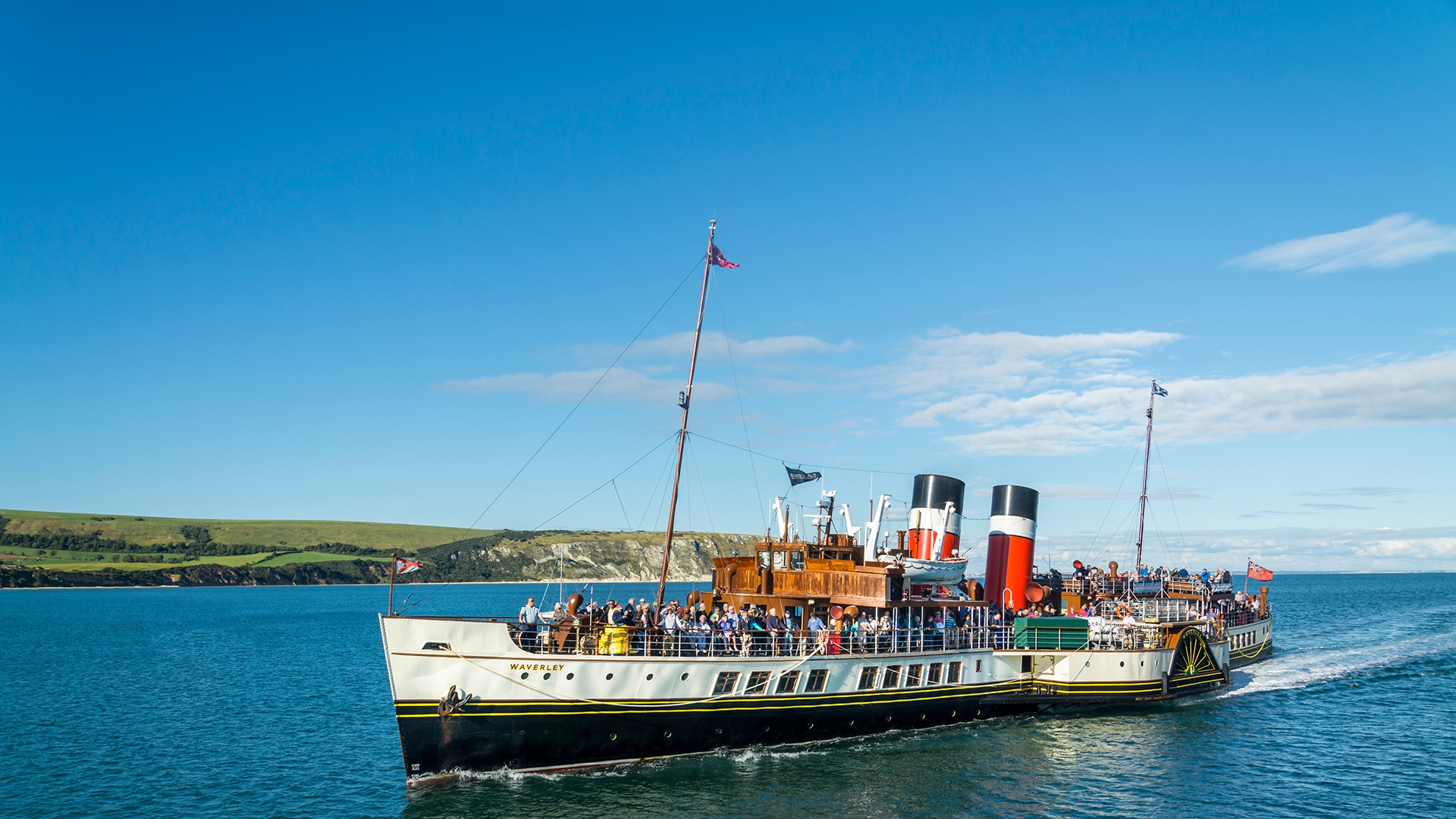 Waverley Paddle Steamer Visiting Cornwall This Summer